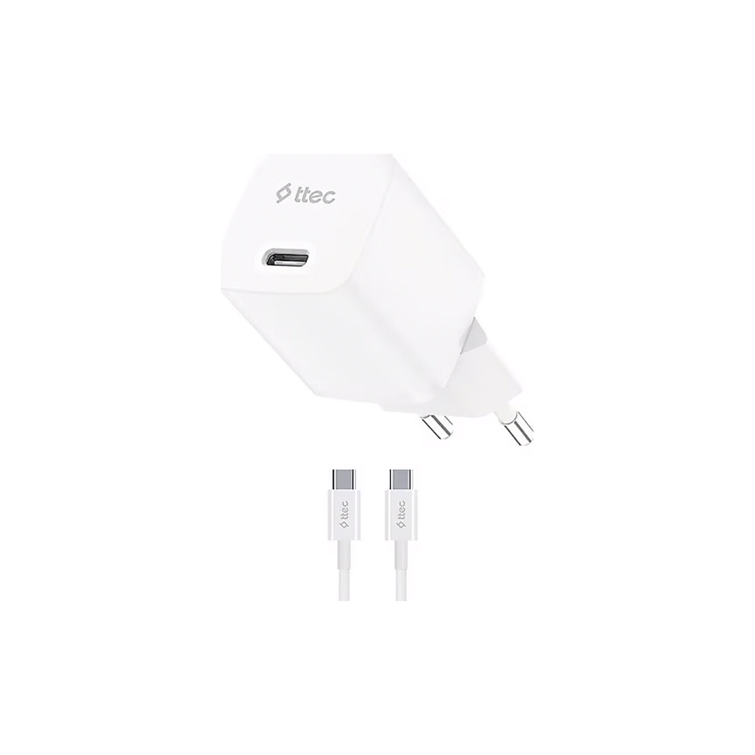 2SCP03CB TTEC 30W Hiz.şrj.alt.+usb C-usb-c Beyaz