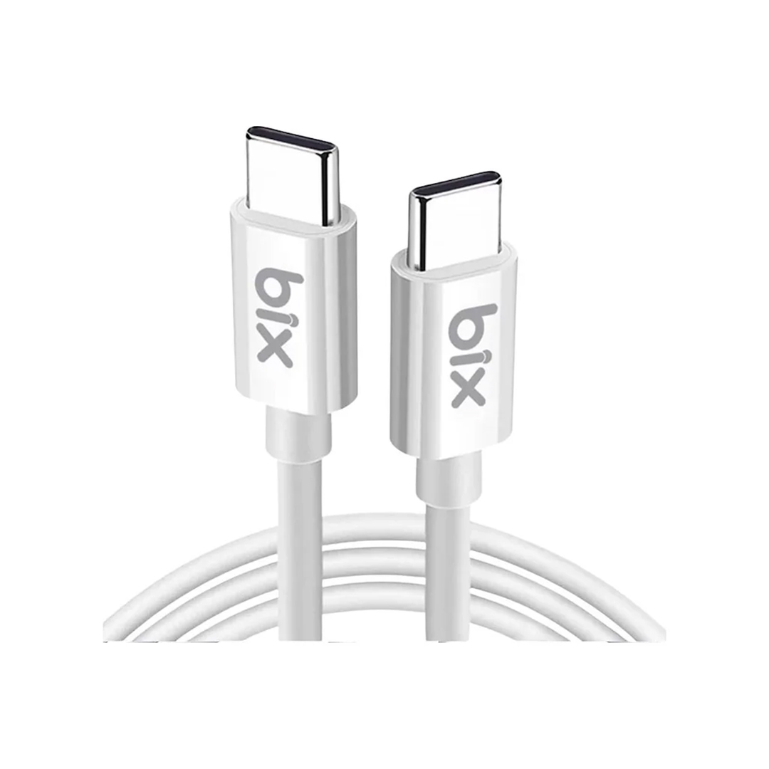 Bix BX101CW 3A 60W TYPE-C to TYPE-C Şarj Kablosu