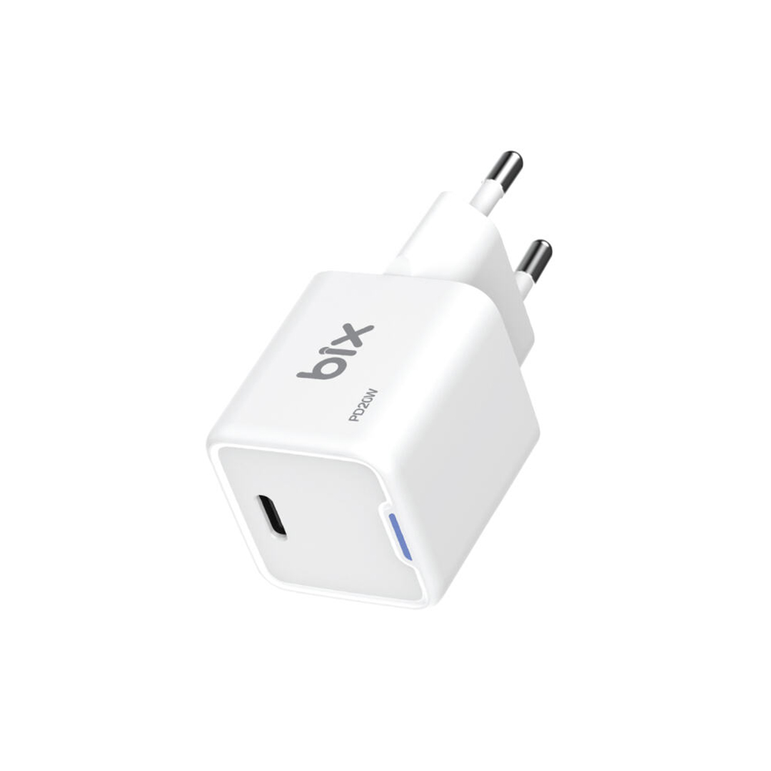 Bix T2p21g Mini 20W USB-A TYPE-C Şarj Adaptörü-byz