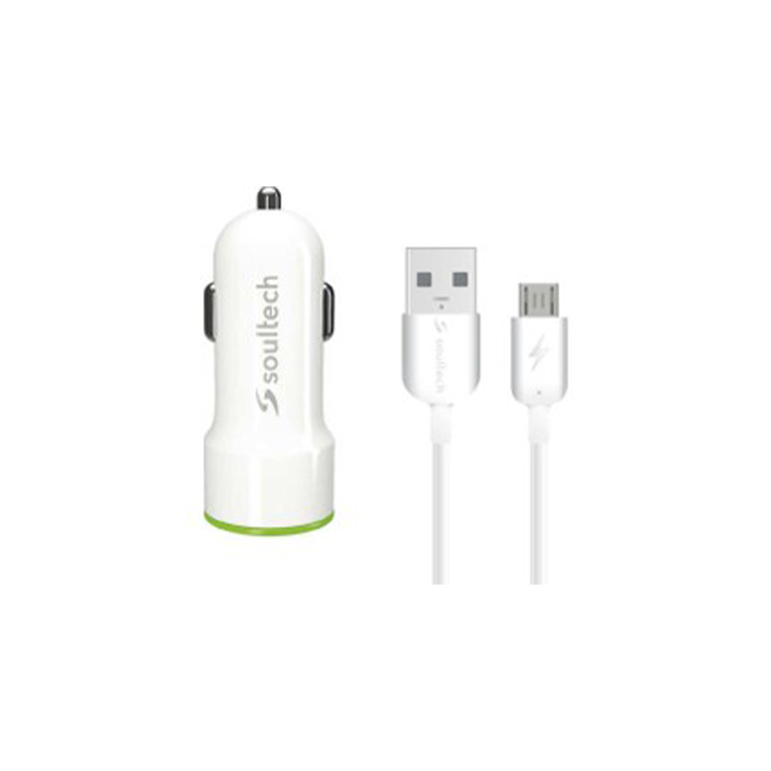 Soultech SC325B-C Comfort Araç Şarjı&type-c Kablo